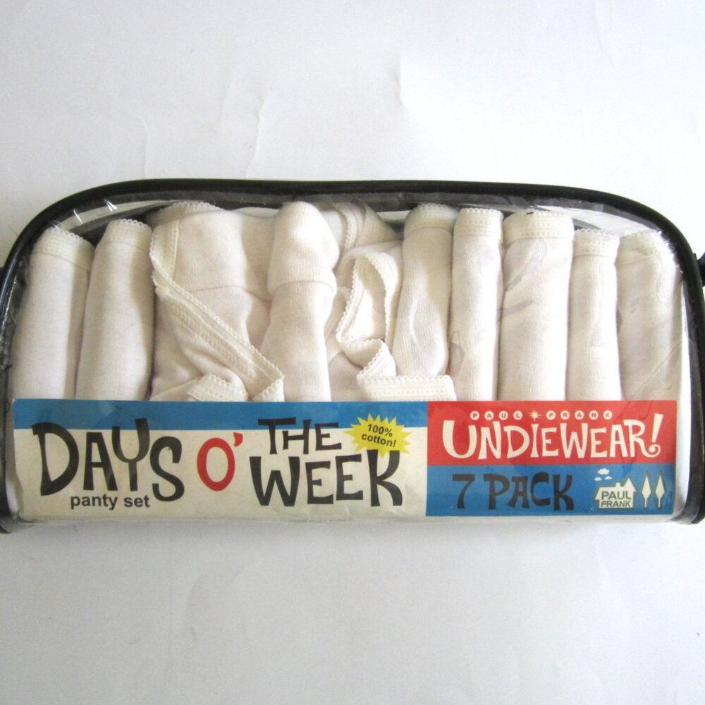 Paul Frank Julius Monkey Days O' The Week Panty Set (Only 5 Inside) View 2